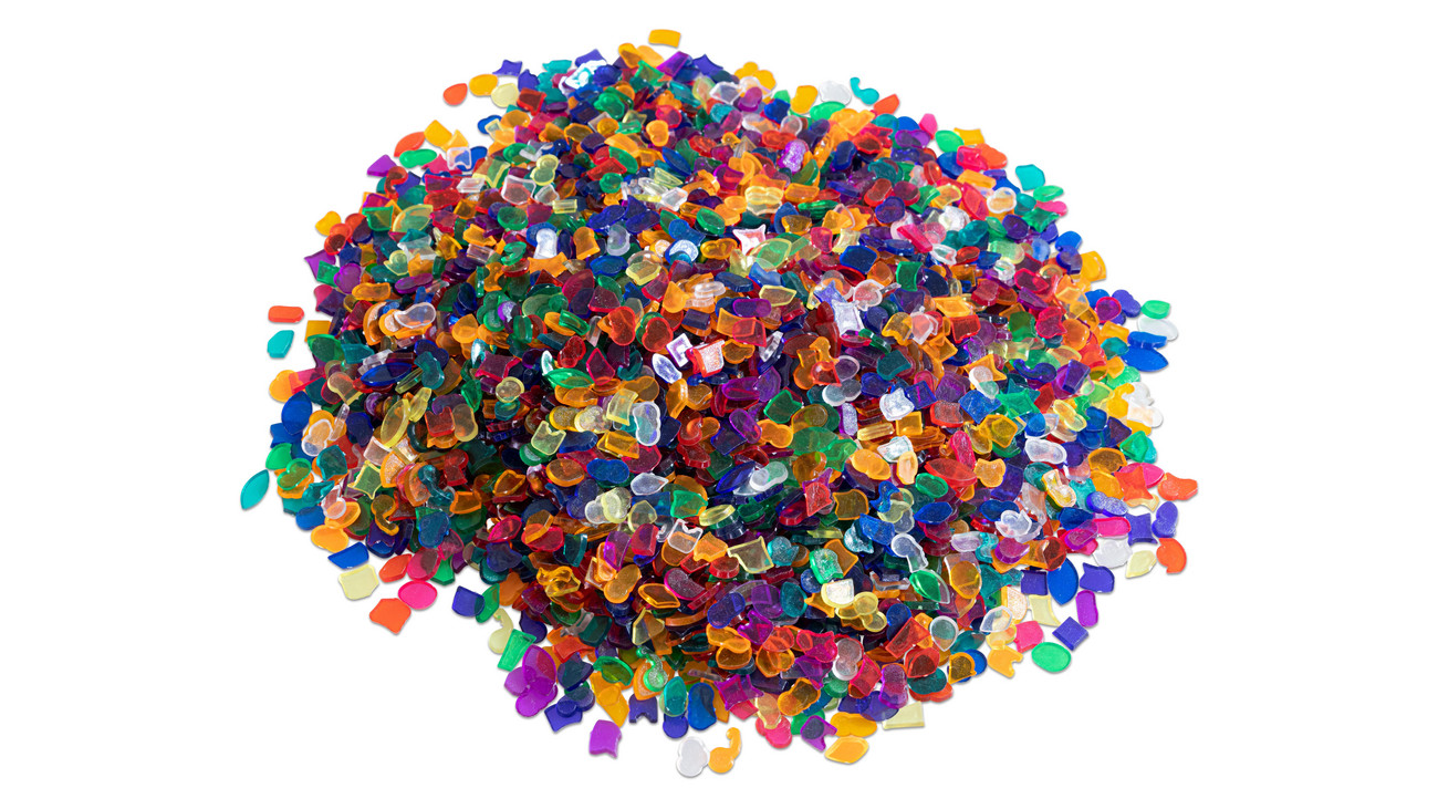 Betzold-Mosaiksteine-Kunststoff-1-kg-transparent-E_54197_a-ZD.jpg Kunststof mozaïekstenen - Afbeelding 1