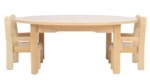 Houten Kleuter Tafel - Afbeelding 3