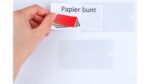 Zelfklevende insteekhoezen incl. insteekkaartjes, 9 stuks - Afbeelding 2