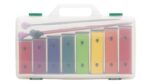Sopraan-klankblokjesset, 8 stuks in Boomwhackers-kleuren - Afbeelding 3