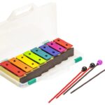 Sopraan-klankblokjesset, 8 stuks in Boomwhackers-kleuren
