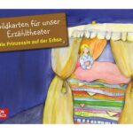 Prinses op de erwt Beeldkaarten