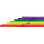 Boomwhackers Bas set diatonisch 7