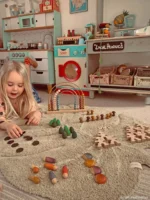 Wasbaar Speelkleed LEAF Honey - Afbeelding 2