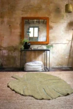 Wasbaar Speelkleed LEAF Olive - Afbeelding 4