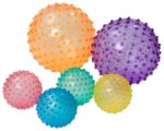 Set sensomotorieke ballen 6 stuks 11 cm