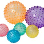 Set sensomotorieke ballen 6 stuks 11 cm