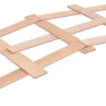 Houten constructie latjes 45 stuks