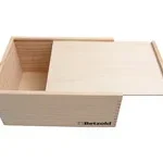 Houten kist met deksel