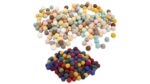 Regenboogkleurige vilten ballen - Afbeelding 4