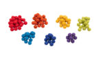 Regenboog viltballen: 137-delig - Afbeelding 2
