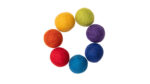 Regenboog viltballen: 137-delig - Afbeelding 4