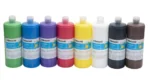 SET: Acrylverf 1 ltr. 8 stuks - Afbeelding 2