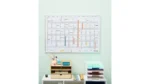 Whiteboard Jaarplanner met Magnetische Symbolen, 65 x 95