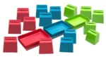 Beker quiz incl. schalen, rood - Afbeelding 4