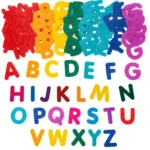 Zelfklevende viltletters, 300 stuks