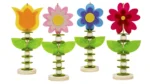 Vilten bloem knutselpakket, set van 4, 54 stuks - Afbeelding 2