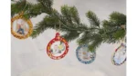 Fotolijstjes kerstballen, 24 stuks - Afbeelding 2