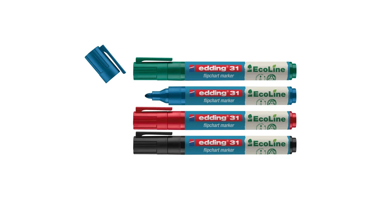 E_770886_a.webp EcoLine Filp Chart Marker 31, Set van 4 - Afbeelding 1