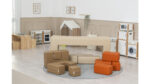 Kussenset puzzel beige/oranje - Afbeelding 19