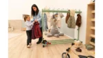 Verrijdbare & Hoogte verstelbare Garderobe - Pale Green - Afbeelding 9
