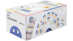 Legkaarten blanco met 136 stickers, 60 stuks - Afbeelding 2