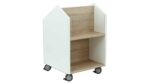 EduCasa boekenwagen groot wit - Afbeelding 3