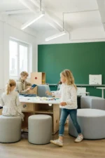 ACTIVE Poef Kwart Cirkel - Afbeelding 2