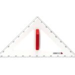 Geodriehoek 60 cm gelijkbenig