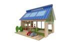 Houten tuincentrum