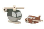 Helikopter & Vliegtuig