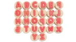 Houten alfabetstempels - Afbeelding 2