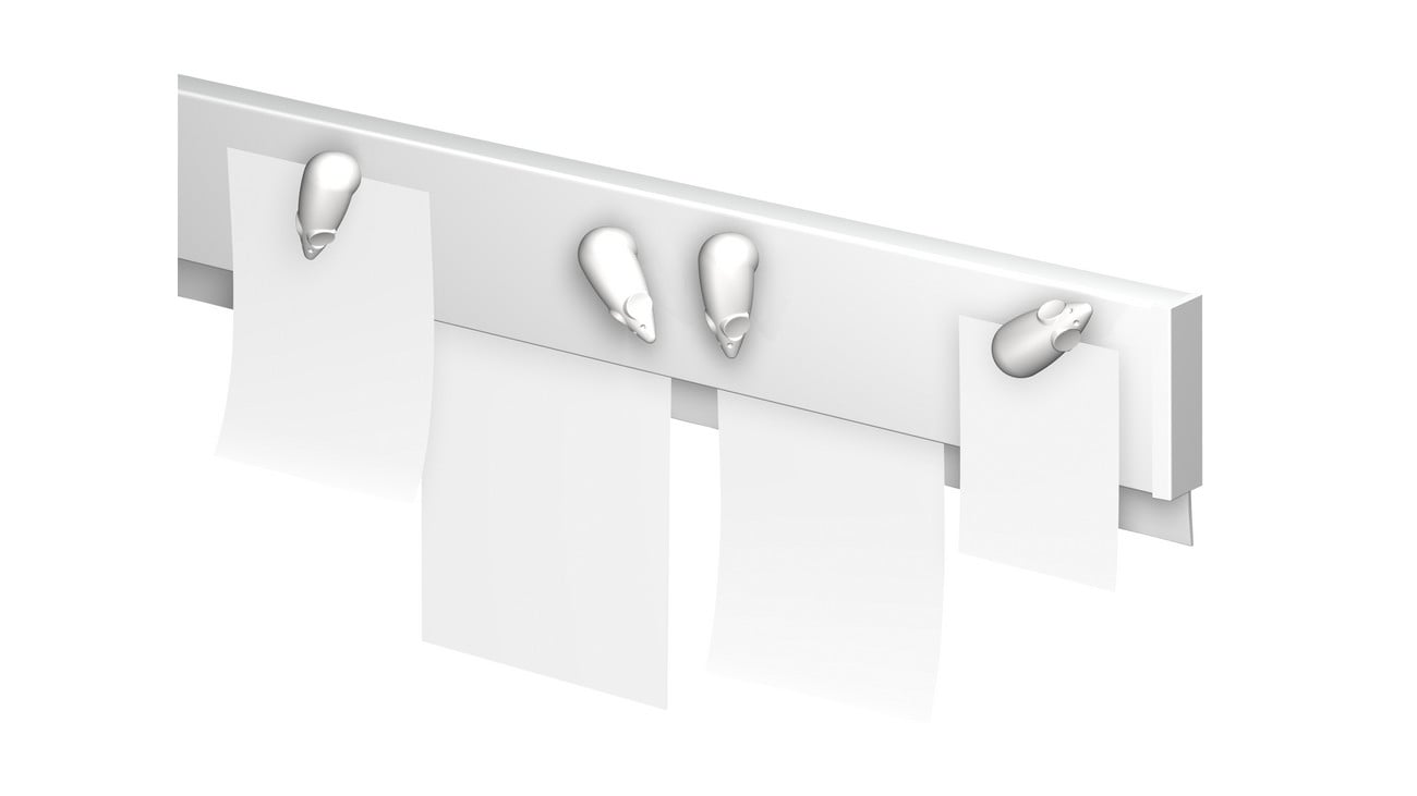 Info-Rail-Wandleiste-magnetisch-200-cm-E_773811_a-ZD.jpg Info-rail, magnetische wandlijst, 200 cm - Afbeelding 1