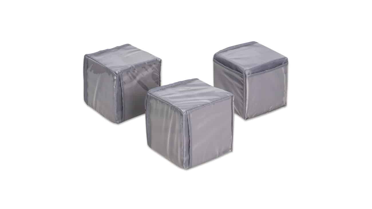 Kubus-10-grijs03.jpg Kubus grijs - 15x15x15cm - Afbeelding 1