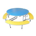 Sico Ronde Vouwtafel met Banken