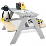 Picknicktafel (grijs)
