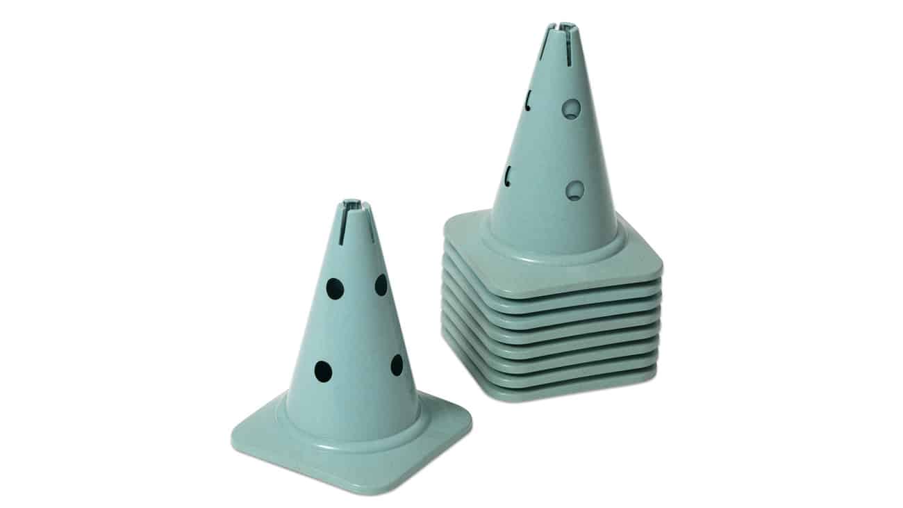 Pionen-turquoise01.jpg Pionnen - 30cm turquoise - Afbeelding 1