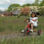 Kleine driewieler met stuur en pedalen | 3-5 jaar