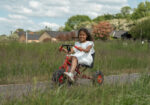 Kleine driewieler met stuur en pedalen | 3-5 jaar - Afbeelding 2