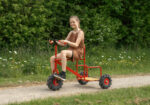 Grote bakfiets met ballonwielen | 7+ jaar - Afbeelding 2