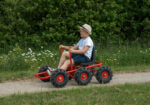 ROSE Gokart groot met 6 tractorwielen | 5+ jaar - Afbeelding 3