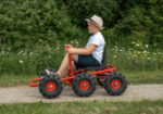 ROSE Gokart groot met 6 tractorwielen | 5+ jaar - Afbeelding 4
