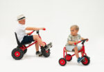 Kleine driewieler met stuur en pedalen | 3-5 jaar - Afbeelding 3