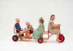 Middelgrote bakfiets met ballonwielen | 4-10 jaar - Afbeelding 2