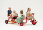 Middelgrote bakfiets met ballonwielen | 4-10 jaar - Afbeelding 4