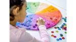 Mat vilt regenboog 52cm - Afbeelding 2