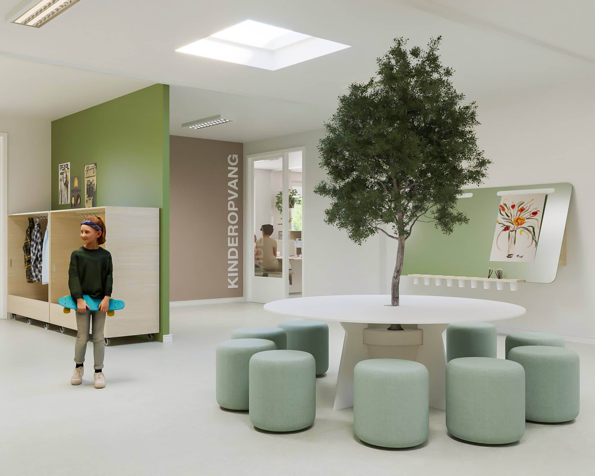 SCZWANENBLOEMHALL01-1.jpg Olijfboom 210cm - Afbeelding 1