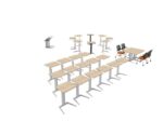 Student Desk - Hoogte verstelbare leerlingtafel - Afbeelding 9