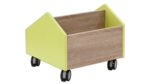 EduCasa Boekenwagen - klein Lime - Afbeelding 2