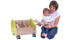 EduCasa Boekenwagen - klein Lime - Afbeelding 3
